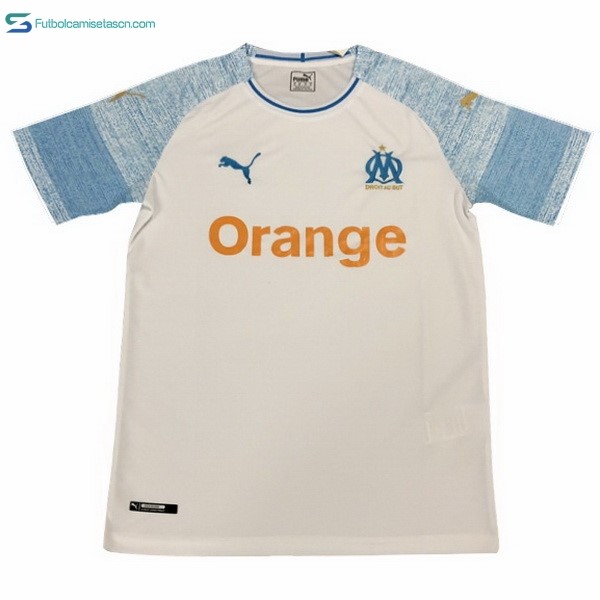 Tailandia Camiseta Marsella 1ª 2018/19 Blanco